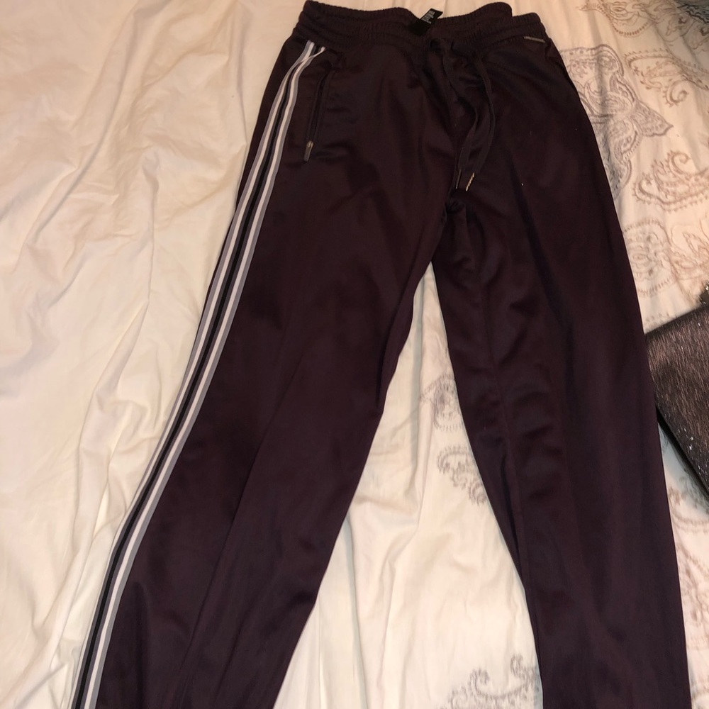 Dark violet pants